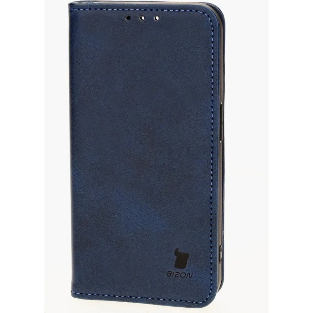 Etui z klapką Bizon Case Pocket Pro do Apple iPhone 15 Pro granatowe