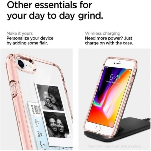 Etui Spigen Ultra Hybrid Apple iPhone SE 2022/SE 2020/8/7 Rose Crystal