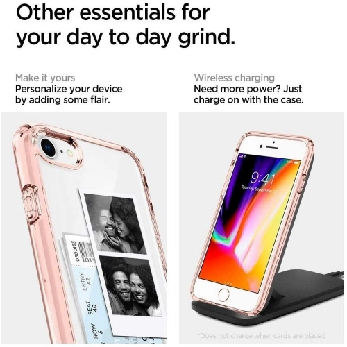 Kup Etui Spigen Ultra Hybrid Apple iPhone SE 2022/SE 2020/8/7 Růžová krystalová - SPN1061RS - {ean13} - Sklep Home Screen