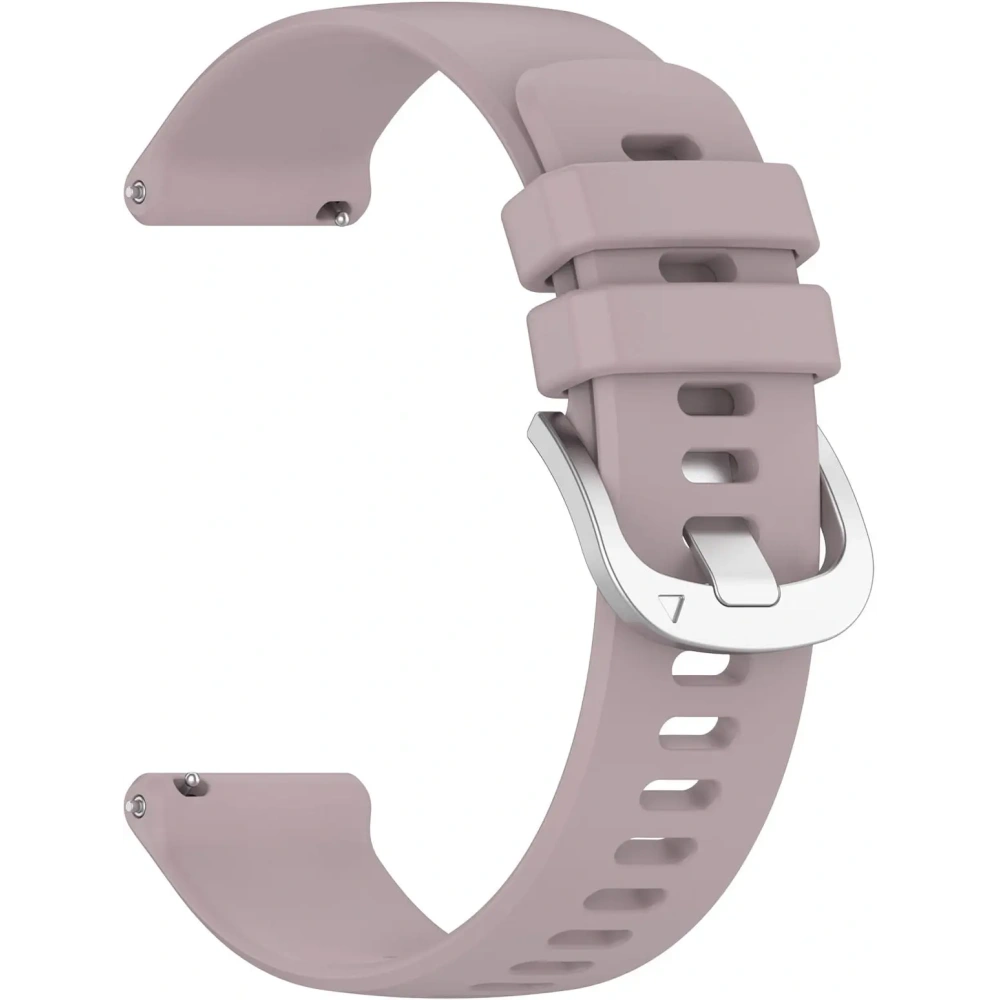 Pasek Bizon Strap Watch Silicone Pro do Garmin Vivoactive 5 jasnofioletowy