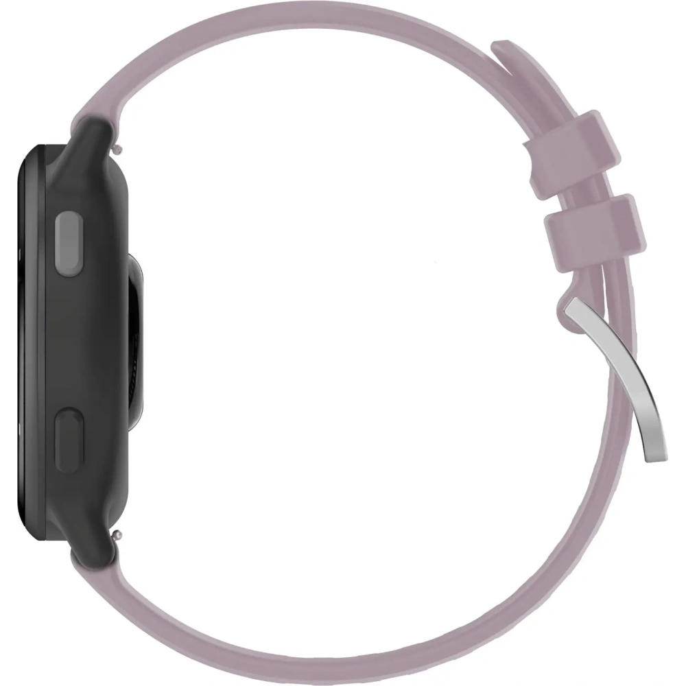 Pasek Bizon Strap Watch Silicone Pro do Garmin Vivoactive 5 jasnofioletowy