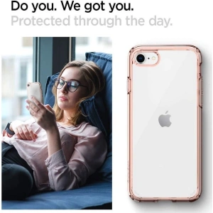 Etui Spigen Ultra Hybrid Apple iPhone SE 2022/SE 2020/8/7 Rose Crystal