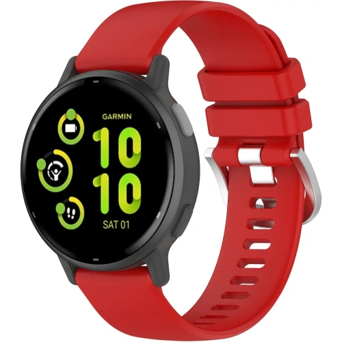 Kup Bizon Strap Óra Szilikon Pro Garmin Vivoactive 5 piros - BIZ3738 - {ean13} - Sklep Home Screen