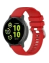 Bizon Armband Uhr Silikon Pro Garmin Vivoactive 5 rot