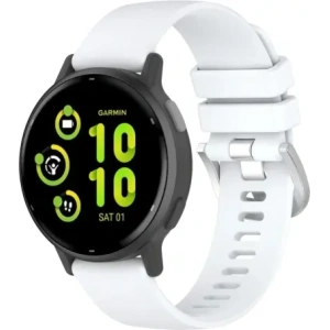 Kup Pasek Bizon Strap Watch Silicone Pro do Garmin Vivoactive 5 biały - BIZ3739 - {ean13} - Sklep Home Screen