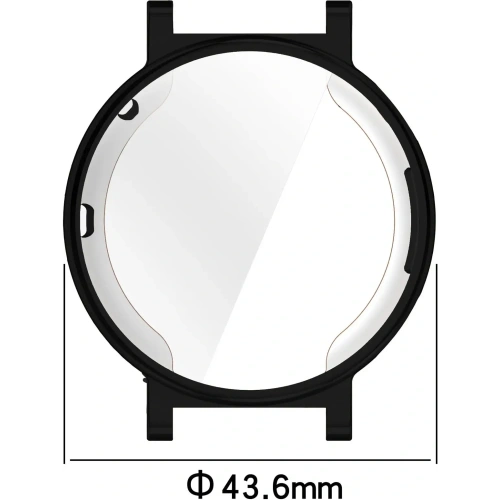 Kup Etui z osłoną ekranu Bizon Case Watch Felipe do Huawei Watch GT 4 41 mm czarne - BIZ3740 - {ean13} - Sklep Home Screen