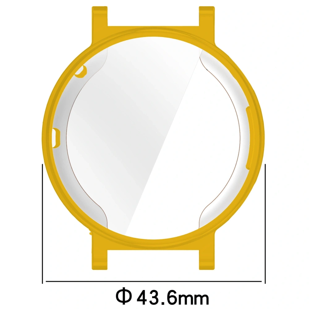 Etui z osłoną ekranu Bizon Case Watch Felipe do Huawei Watch GT 4 41 mm złote