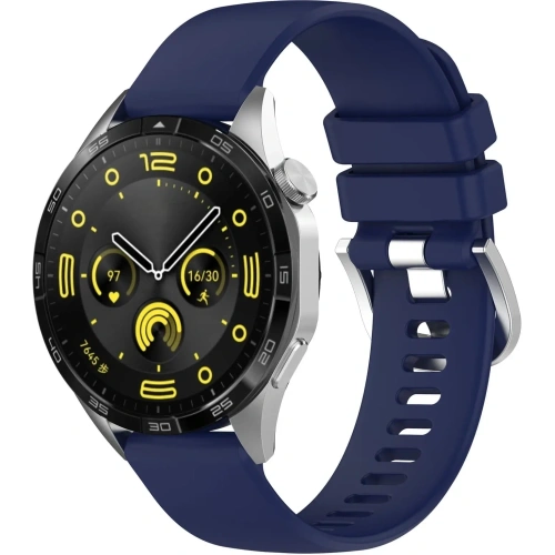 Kup Pasek Bizon Strap Watch Silicone Pro do Huawei Watch GT 5 Pro 42mm/GT 5 41mm/GT 4 41mm modrý - BIZ3745 - {ean13} - Sklep Home Screen