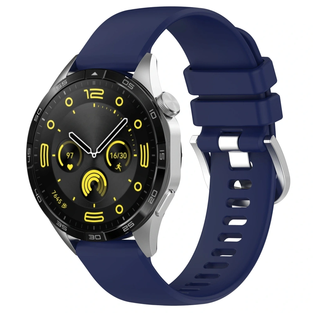 Pasek Bizon Strap Watch Silicone Pro do Huawei Watch GT 5 Pro 42mm/GT 5 41mm/GT 4 41mm granatowy