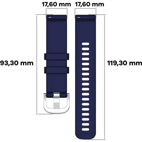 Kup Bizon szíjas óra szilikon Pro Huawei Watch GT 5 Pro 42mm/GT 5 41mm/GT 4 41mm tengerészkék - BIZ3745 - {ean13} - Sklep Home Screen