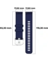 Kup Pasek Bizon Strap Watch Silicone Pro do Huawei Watch GT 5 Pro 42mm/GT 5 41mm/GT 4 41mm modrý - BIZ3745 - {ean13} - Sklep Home Screen