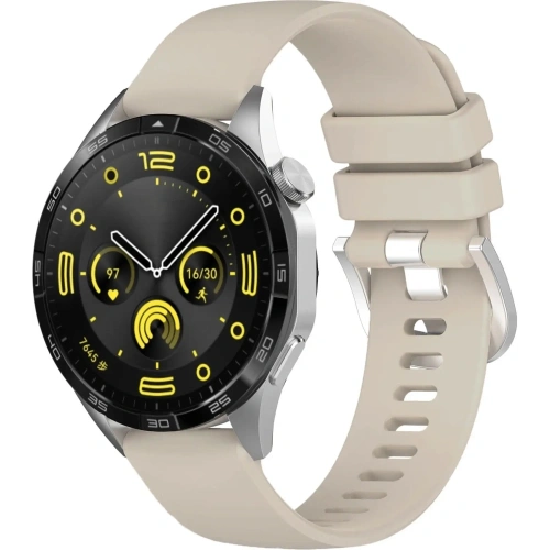 Kup Bizon Strap Watch Silicone Pro Huawei Watch GT 5 Pro 42mm/GT 5 41mm/GT 4 41mm világosszürke - BIZ3747 - {ean13} - Sklep Home Screen