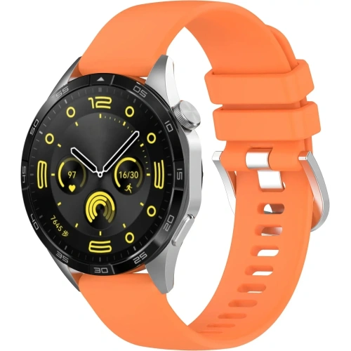 Kup Bizon strapás óra szilikon Pro Huawei Watch GT 5 Pro 42mm/GT 5 41mm/GT 4 41mm narancssárga - BIZ3748 - {ean13} - Sklep Home Screen