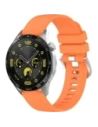 Bizon Strap Uhr Silikon Pro Huawei Uhr GT 5 Pro 42mm/GT 5 41mm/GT 4 41mm orange