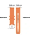 Kup Bizon strapás óra szilikon Pro Huawei Watch GT 5 Pro 42mm/GT 5 41mm/GT 4 41mm narancssárga - BIZ3748 - {ean13} - Sklep Home Screen
