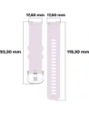 Kup Pasek Bizon Strap Watch Silicone Pro do Huawei Watch GT 5 Pro 42mm/GT 5 41mm/GT 4 41mm pudrově růžový - BIZ3749 - {ean13} - Sklep Home Screen