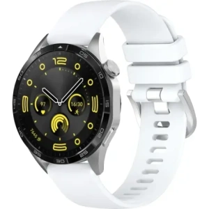 Kup Pasek Bizon Strap Watch Silicone Pro do Huawei Watch GT 5 Pro 42mm/GT 5 41mm/GT 4 41mm bílý - BIZ3751 - {ean13} - Sklep Home Screen