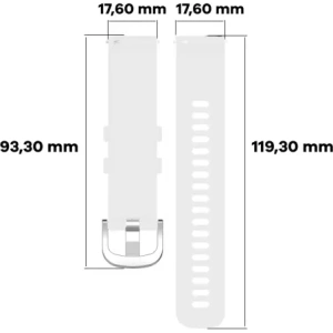 Kup Bizon Szíjas Óra Silicone Pro Huawei Watch GT 5 Pro 42mm/GT 5 41mm/GT 4 41mm fehér - BIZ3751 - {ean13} - Sklep Home Screen