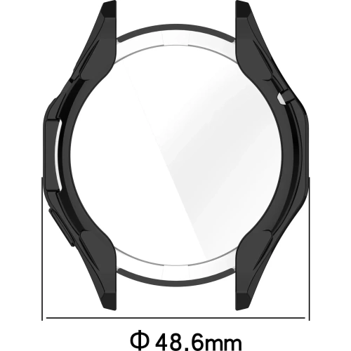 Kup Etui z osłoną ekranu Bizon Case Watch Felipe do Huawei Watch GT 4 46 mm czarne - BIZ3752 - {ean13} - Sklep Home Screen