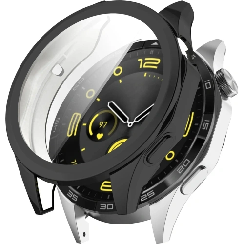 Kup Etui z osłoną ekranu Bizon Case Watch Felipe do Huawei Watch GT 4 46 mm czarne - BIZ3752 - {ean13} - Sklep Home Screen