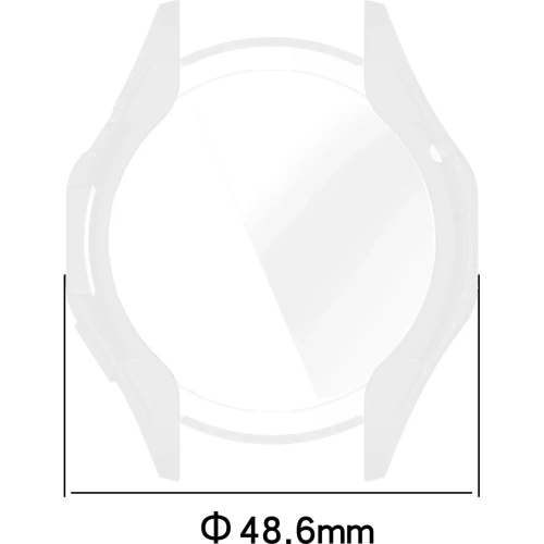 Kup Etui z osłoną ekranu Bizon Case Watch Felipe do Huawei Watch GT 4 46 mm przezroczyste - BIZ3753 - {ean13} - Sklep Home Screen