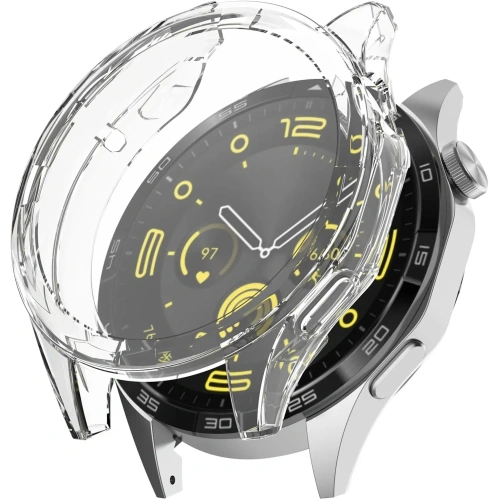 Kup Etui z osłoną ekranu Bizon Case Watch Felipe do Huawei Watch GT 4 46 mm przezroczyste - BIZ3753 - {ean13} - Sklep Home Screen