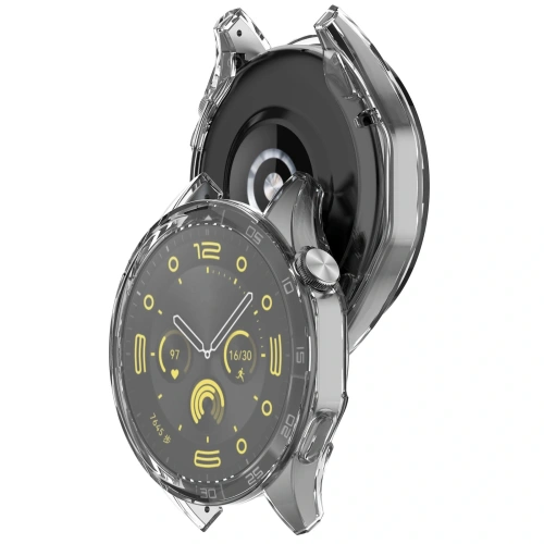 Kup Etui z osłoną ekranu Bizon Case Watch Felipe do Huawei Watch GT 4 46 mm przezroczyste - BIZ3753 - {ean13} - Sklep Home Screen
