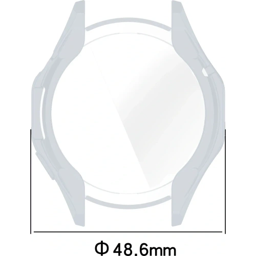 Kup Etui z osłoną ekranu Bizon Case Watch Felipe do Huawei Watch GT 4 46 mm srebrne - BIZ3755 - {ean13} - Sklep Home Screen
