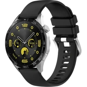 Kup Pasek Bizon Strap Watch Silicone Pro do Huawei Watch GT 5 Pro/GT 5/GT 4 46mm černý - BIZ3756 - {ean13} - Sklep Home Screen