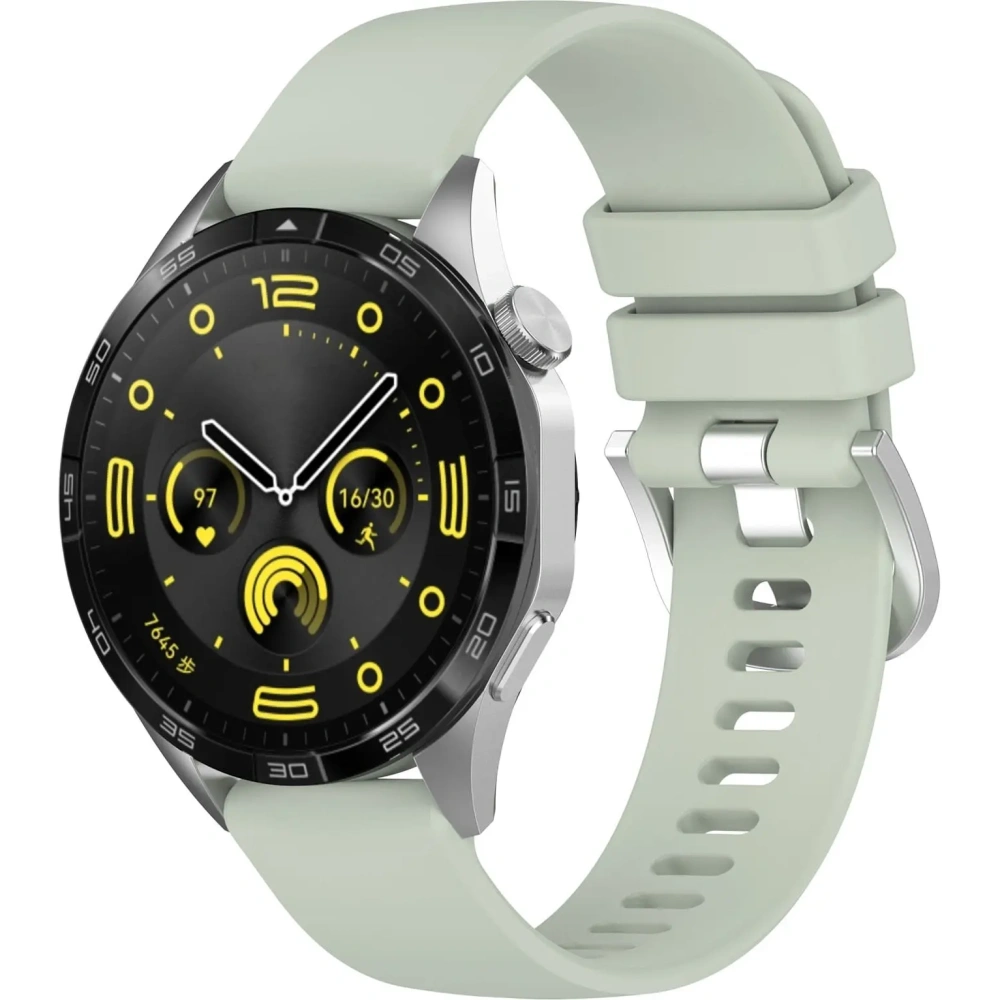 Pasek Bizon Strap Watch Silicone Pro do Huawei Watch GT 5 Pro/GT 5/GT 4 46mm turkusowy