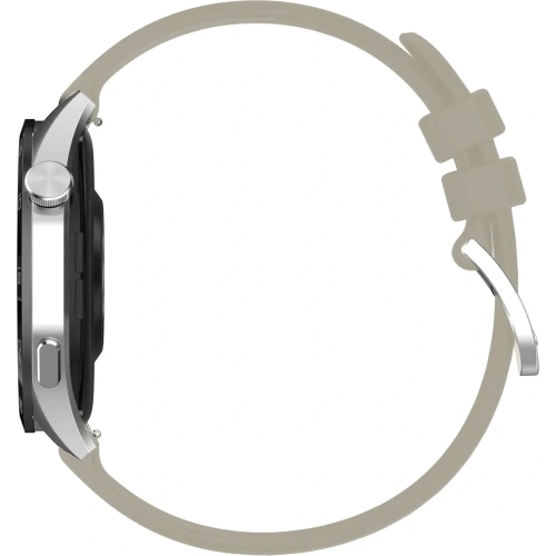 Buy Bizon Strap Watch Silicone Pro Huawei Watch GT 5 Pro/GT 5/GT 4 46mm light grey - BIZ3759 - {ean13} - Home Screen Store Europe