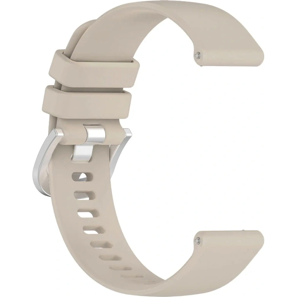 Pasek Bizon Strap Watch Silicone Pro do Huawei Watch GT 5 Pro/GT 5/GT 4 46mm jasnoszary