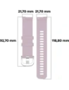 Buy Bizon Strap Watch Silicone Pro Huawei Watch GT 5 Pro/GT 5/GT 4 46mm light purple - BIZ3760 - {ean13} - Home Screen Store Europe