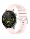 Pasek Bizon Strap Watch Silicone Pro do Huawei Watch GT 5 Pro/GT 5/GT 4 46mm pudrowy róż