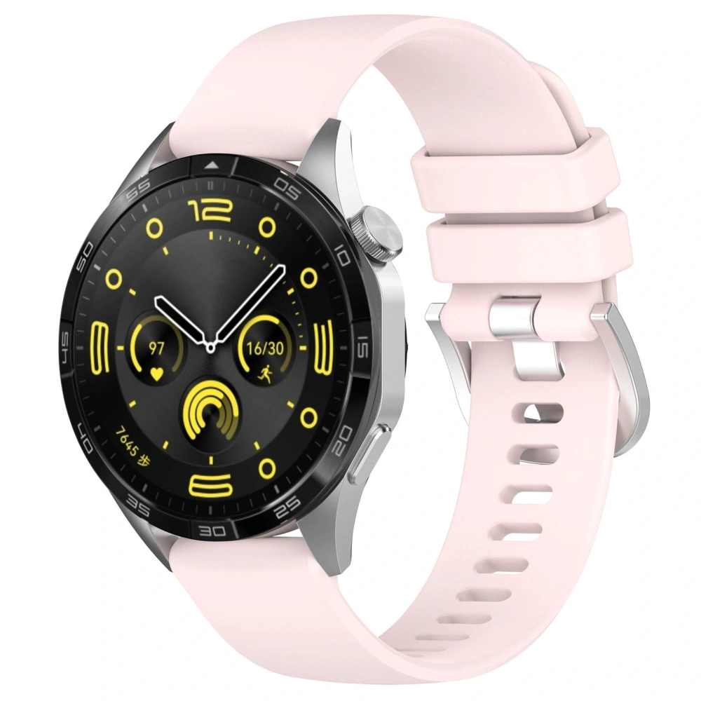 Pasek Bizon Strap Watch Silicone Pro do Huawei Watch GT 5 Pro/GT 5/GT 4 46mm pudrowy róż