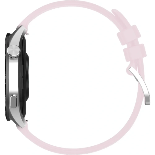 Kup Pasek Bizon Strap Watch Silicone Pro do Huawei Watch GT 5 Pro/GT 5/GT 4 46mm pudrově růžový - BIZ3761 - {ean13} - Sklep Home Screen