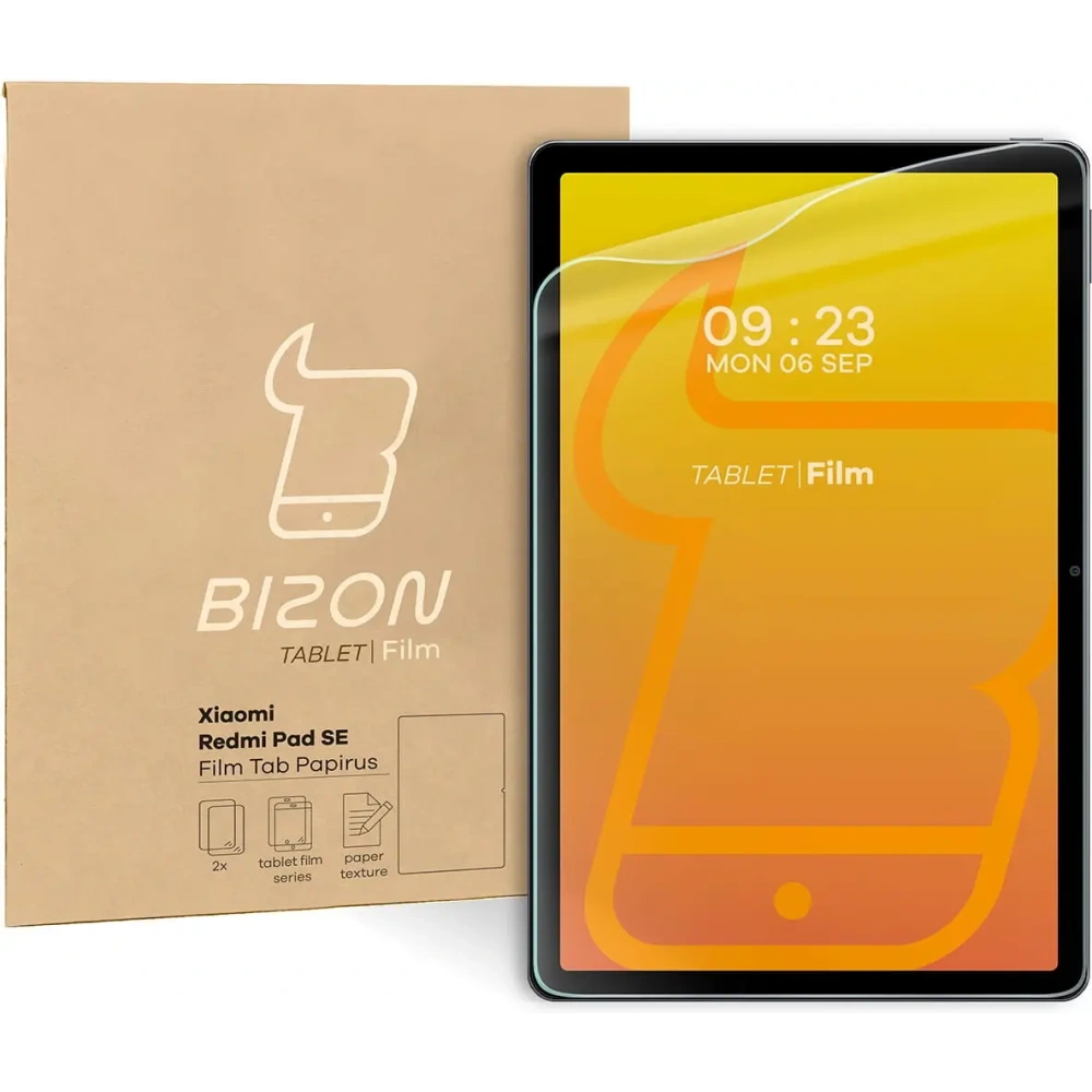 Folia imitująca papier Bizon Film Tab Papirus do Redmi Pad SE [2 PACK]