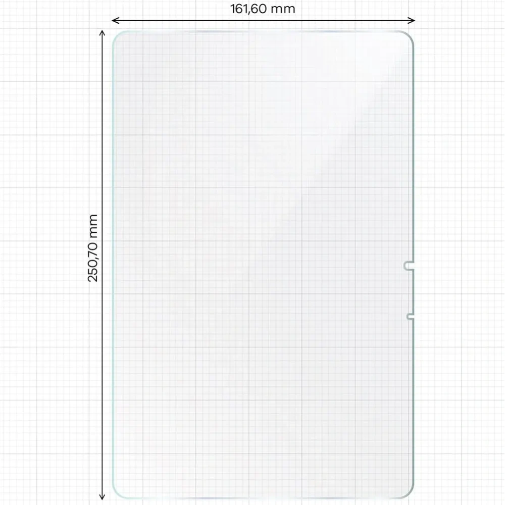 Folia imitująca papier Bizon Film Tab Papirus do Samsung Galaxy Tab S8/S7 [2 PACK]
