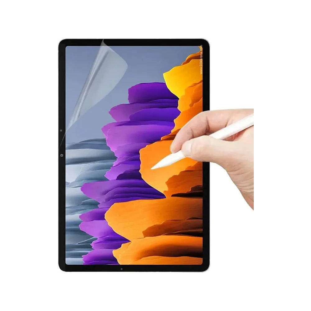 Folia imitująca papier Bizon Film Tab Papirus do Samsung Galaxy Tab S8/S7 [2 PACK]