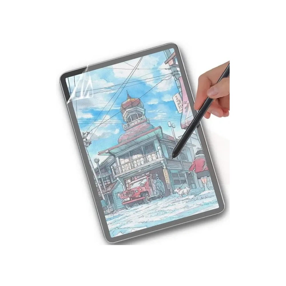 Folia imitująca papier Bizon Film Tab Papirus do Samsung Galaxy Tab S8/S7 [2 PACK]