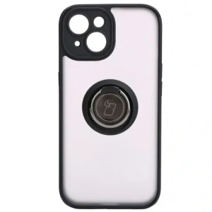 Buy Bizon Case Hybrid Ring Apple iPhone 15 smoky with a black frame - BIZ3764 - {ean13} - Home Screen Store Europe