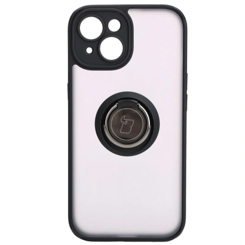 Buy Bizon Case Hybrid Ring Apple iPhone 15 smoky with a black frame - BIZ3764 - {ean13} - Home Screen Store Europe