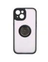 Buy Bizon Case Hybrid Ring Apple iPhone 15 smoky with a black frame - BIZ3764 - {ean13} - Home Screen Store Europe