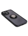 Kup Etui z uchwytem na palec Bizon Case Hybrid Ring do Apple iPhone 15 kouřové s černým rámem - BIZ3764 - {ean13} - Sklep Home Screen
