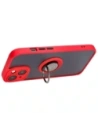 Kup Etui z uchwytem na palec Bizon Case Hybrid Ring do Apple iPhone 15 przydymione z czerwoną ramką - BIZ3767 - {ean13} - Sklep Home Screen