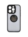 Kup Bizon Case Hybrid Ring Apple iPhone 15 Pro rauchig mit einem schwarzen Rahmen - BIZ3770 - {ean13} - Sklep Home Screen