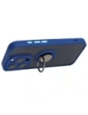 Kup Bizon Case Hybrid Ring Apple iPhone 15 Pro rauchig mit einem marineblauen Rahmen - BIZ3771 - {ean13} - Sklep Home Screen
