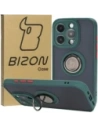 Kup Bizon Case Hybrid Ring Apple iPhone 15 Pro füstös sötétzöld kerettel - BIZ3772 - {ean13} - Sklep Home Screen
