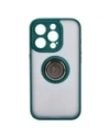 Kup Bizon Case Hybrid Ring Apple iPhone 15 Pro füstös sötétzöld kerettel - BIZ3772 - {ean13} - Sklep Home Screen