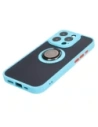 Kup Bizon Case Hybrid Ring Apple iPhone 15 Pro fumuriu cu un cadru bleu deschis - BIZ3775 - {ean13} - Sklep Home Screen